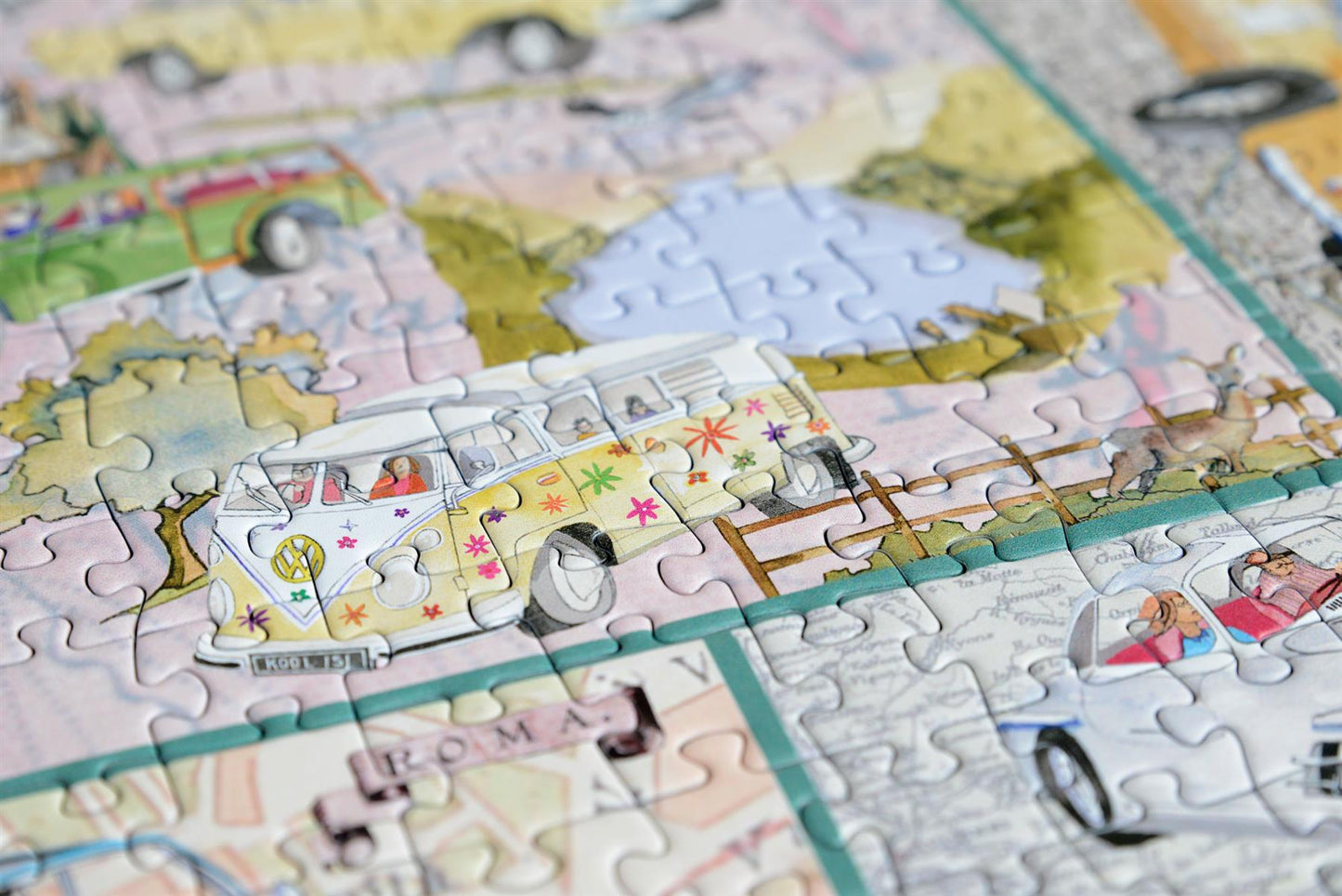 Tim Bulmer - Cars 1000 Piece Jigsaw Puzzle