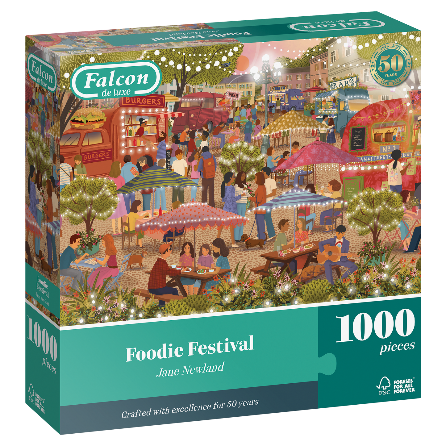 Falcon de luxe Foodie Festival 1000 Piece Jigsaw Puzzle