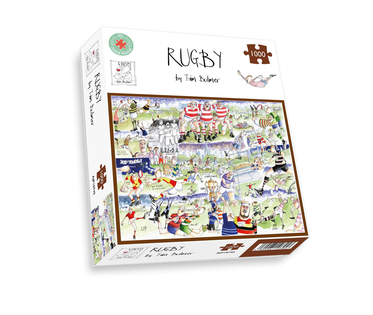 Tim Bulmer Rugby 1000 Piece Jigsaw Puzzle