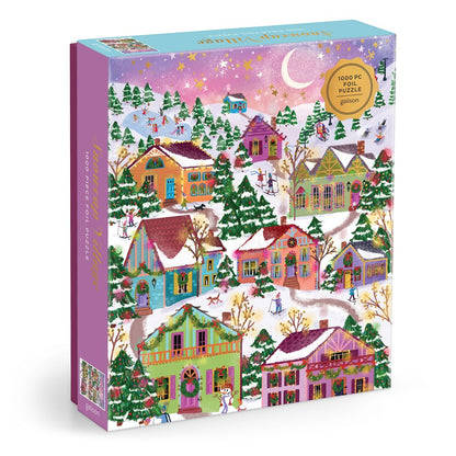 Joy Laforme Snowcap Village 1000 Piece Jigsaw Puzzle
