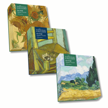 The Van Gogh Trilogy - National Gallery Jigsaw Puzzle Bundle