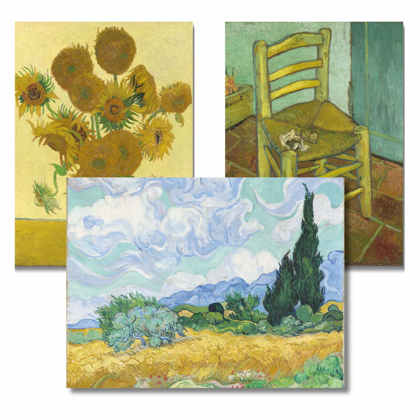 The Van Gogh Trilogy - National Gallery Jigsaw Puzzle Bundle