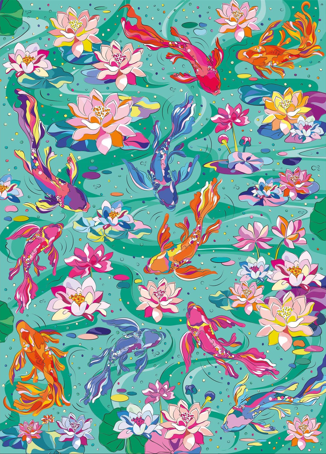 House of Turnowsky: Tranquil Waters 1000 Piece Jigsaw Puzzle