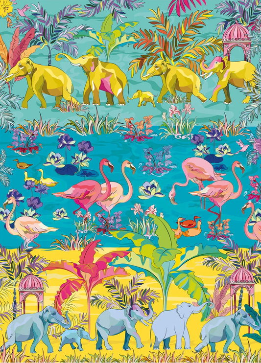 House of Turnowsky: Tropical Oasis 1000 Piece Jigsaw Puzzle