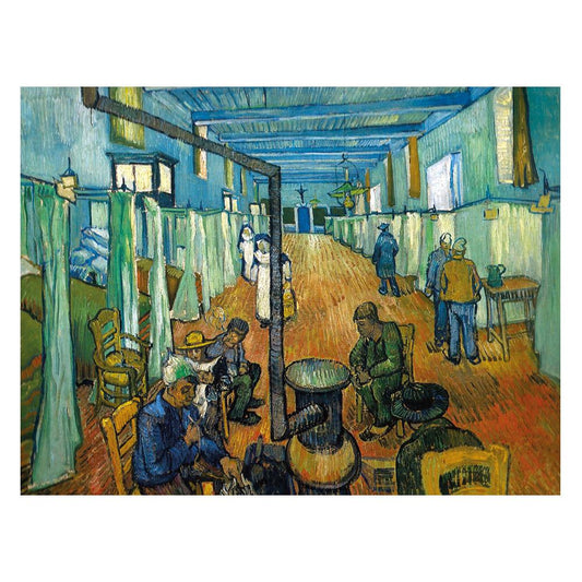 Van Gogh Ward in the Hospital in Arles 1000 Piece Jigsaw