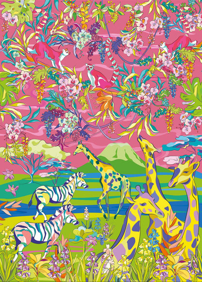 House of Turnowsky: Wild Savannah 1000 Piece Jigsaw Puzzle