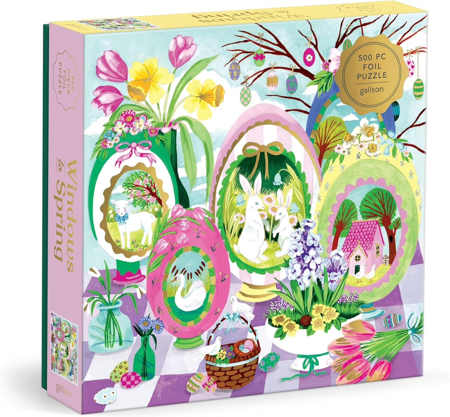 Windows to Spring 500 Piece Jigsaw Puzzle