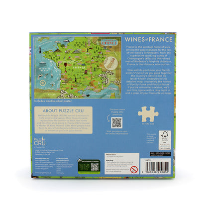 Wines of France 1000 Piece Puzzle