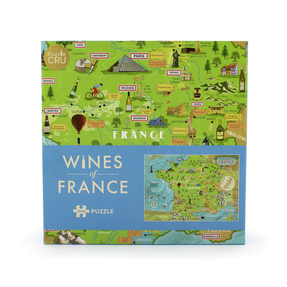 Wines of France 1000 Piece Puzzle