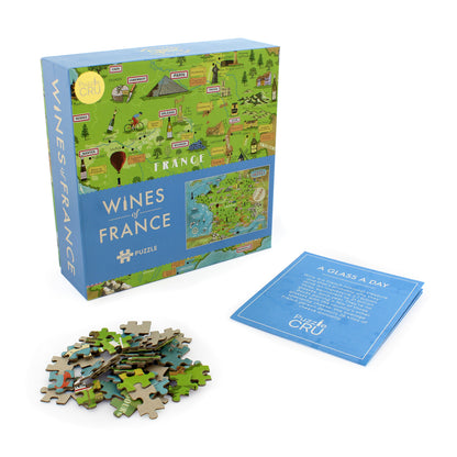 Wines of France 1000 Piece Puzzle