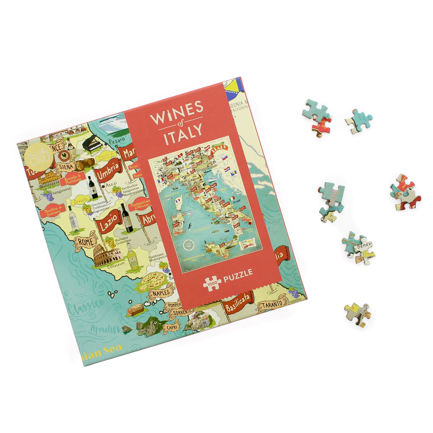 Wines of Italy 1000 Piece Puzzle