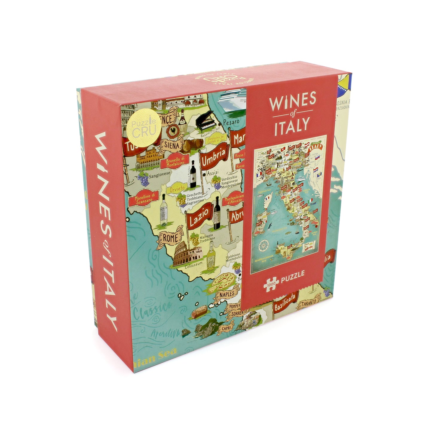 Wines of Italy 1000 Piece Puzzle