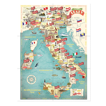 Wines of Italy 1000 Piece Puzzle