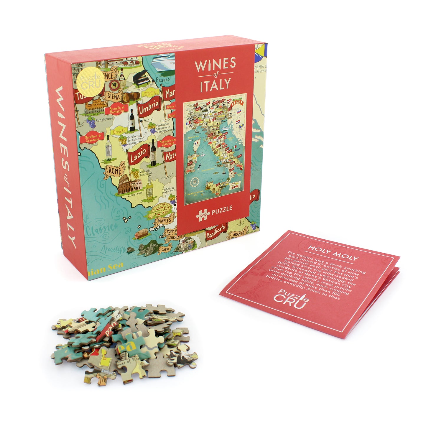 Wines of Italy 1000 Piece Puzzle