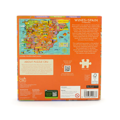 Wines of Spain and Portugal 1000 Piece Puzzle