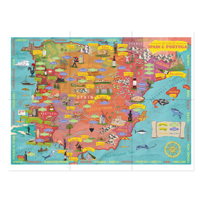 Wines of Spain and Portugal 1000 Piece Puzzle