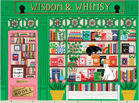 Wisdom & Whimsy 1000 Piece Foil Jigsaw Puzzle